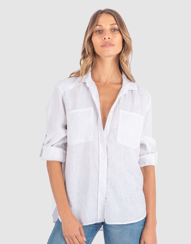 CAMIXA - Luna Oversize Linen Shirt
