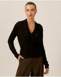 Tussah - Drape Knit Top