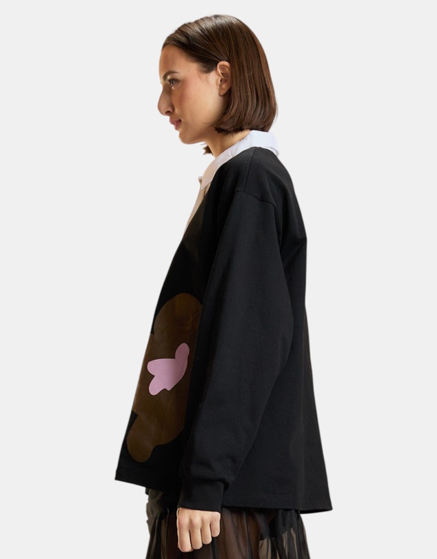 Cynthia Rowley - Printed Cotton Rugby Shirt