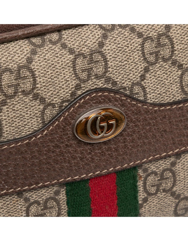 Pre-Loved by Azura Reborn - Pre-Loved Small GG Supreme Web Ophidia Belt Bag