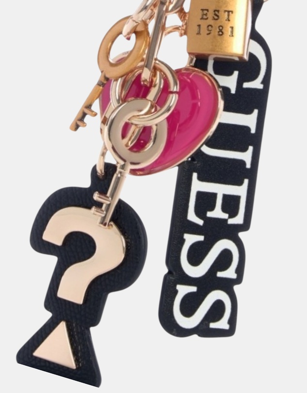 GUESS - Multi Charm Keychain