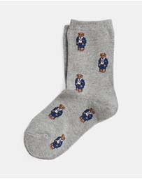 Polo Ralph Lauren - Polo Bear Crew Socks - Babies-Kids