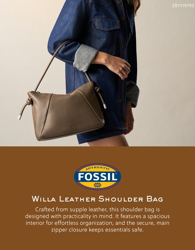 Fossil - Willa Gray Shoulder Bag