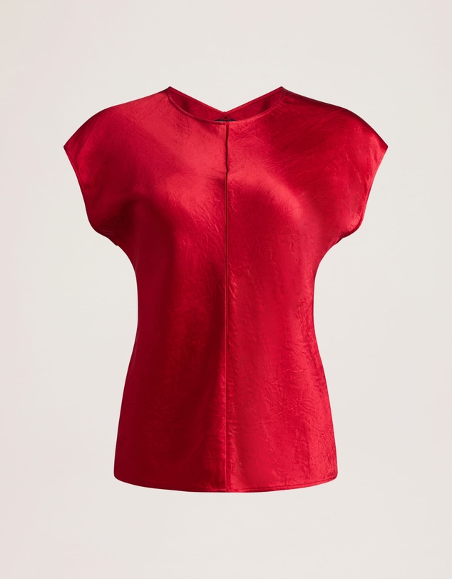 SABA - Ivana Crinkle Bias Tee