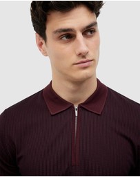 Politix - Murray Zip-up Polo