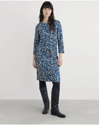 Seasalt - Seasalt Cornwall Blue Cornish Oak Shift Dress