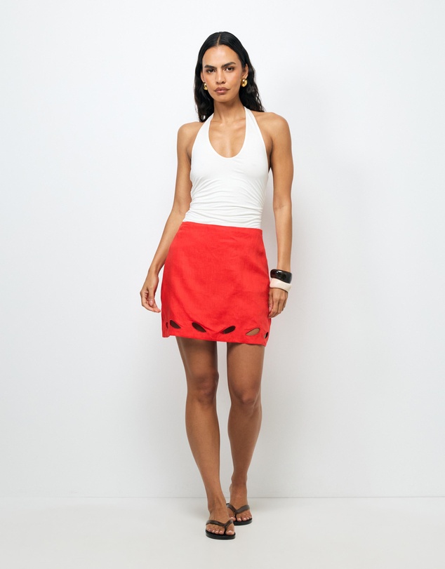 AERE - Zaya Linen Skirt