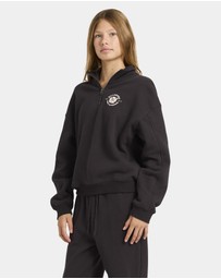 Billabong - Girls 6 to 16 Paradise Half Zip Crew Neck