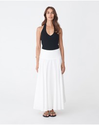 Forcast - Chantell Halter Knit Top