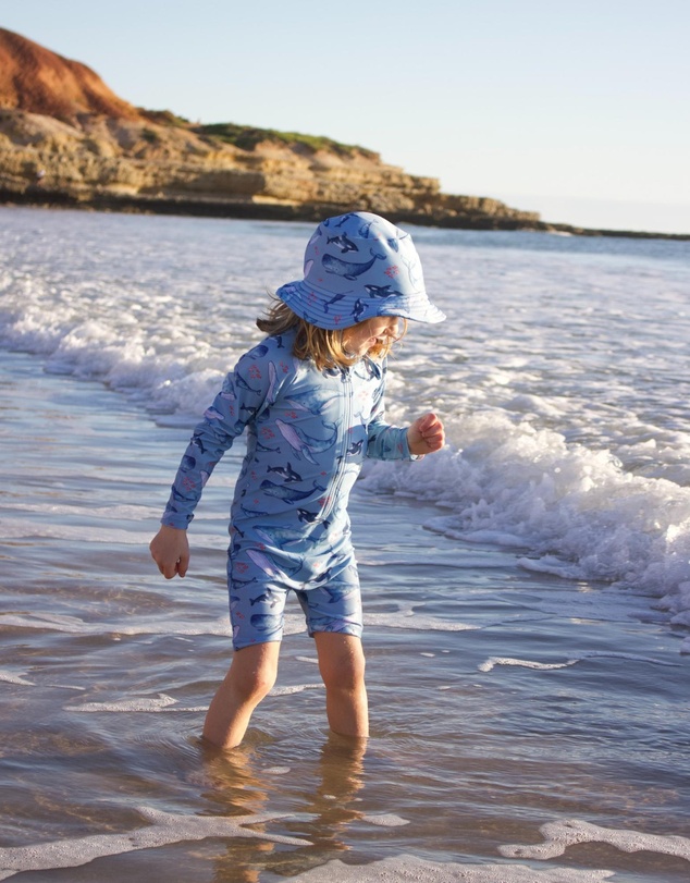 Purebaby - Broad Brim Swim Hat -Kids-Babies