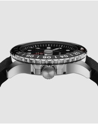 Fossil - Fossil Blue Black Analogue Watch