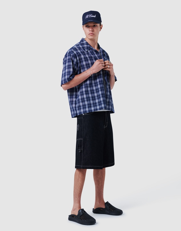 B.Cools - Script Crop Shirt