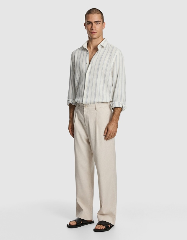 yd. - Vega Relaxed Stripe Shirt