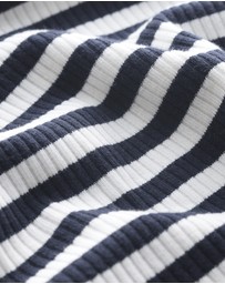 Seasalt - Seasalt Cornwall Navy Gorse Lane Rib Top