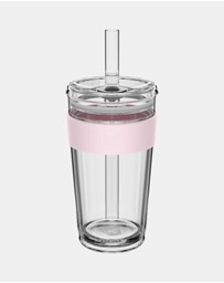 KeepCup - Longplay Cold Cup 16oz Reusable Coffee Cup with Boba Straw Lid
