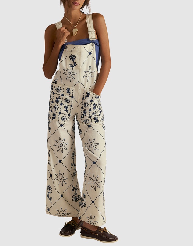 Free People - Rising Sun Overalls