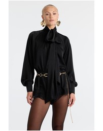 Bardot - Petra Long Sleeve Playsuit