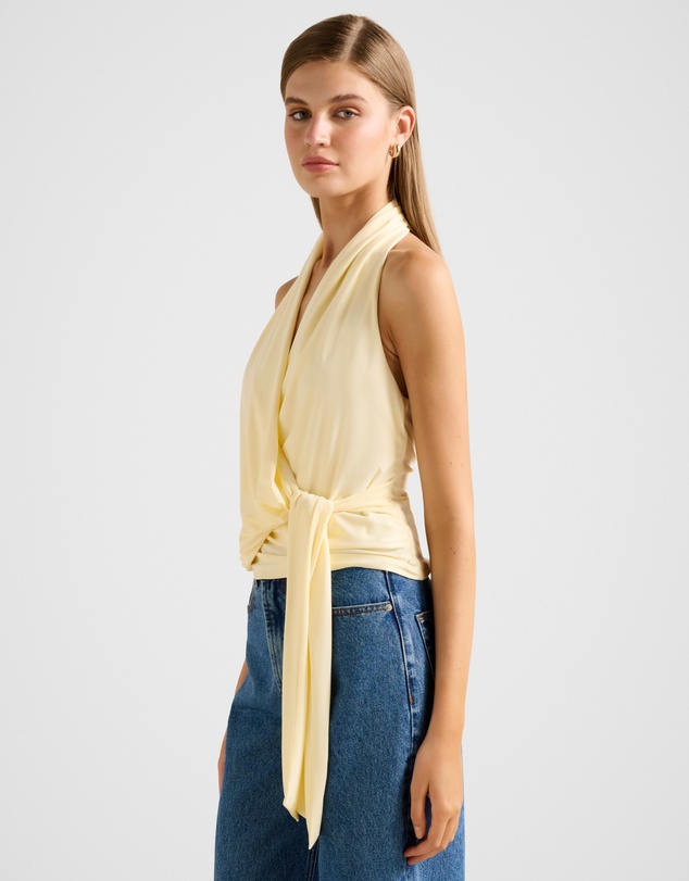 Forever New - Gianna Wrap Halter Neck Top