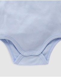 Purebaby - Rib Bodysuit 2 pack-Babies