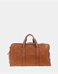 Pierre Cardin - Pierre Cardin Rustic Leather Business/Overnight Bag