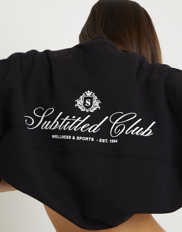 Subtitled - Subtitled Wellness Club Bomber Jacket