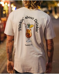 Vacancy Co - Thinkin about Drinking Tee