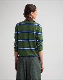Oxford - Margurite Striped Cardigan