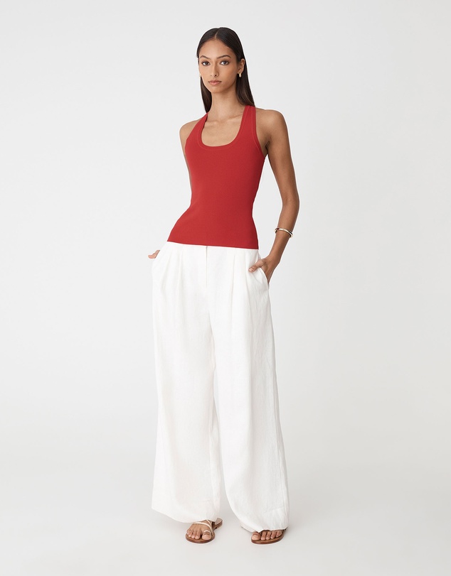 Forcast - Valentine Scoop Neck Tank