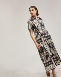 Oxford - Jasmine Printed Shirt Dress