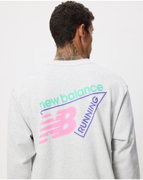 New Balance - Classic Tri-Logo French Terry Crew