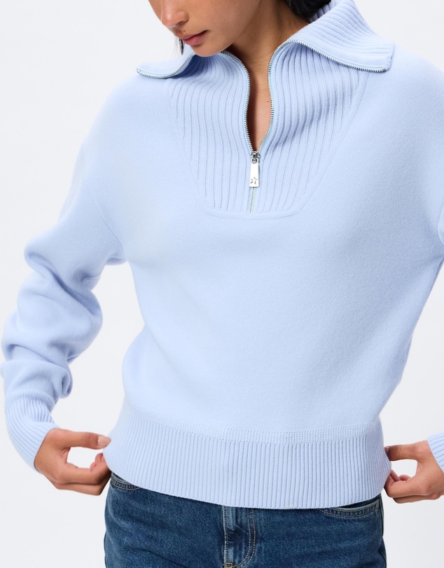 Perfect Moment - Half Zip Fleece Top