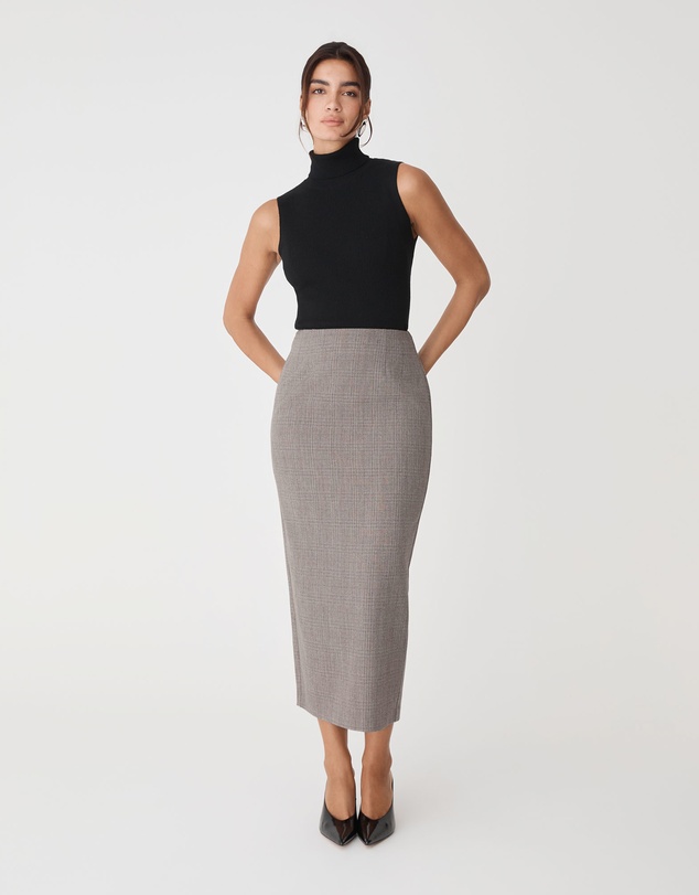 Forcast - Loretta Midi Pencil Skirt