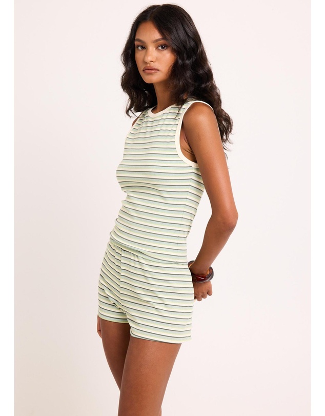Subtitled - Capri Striped Tank