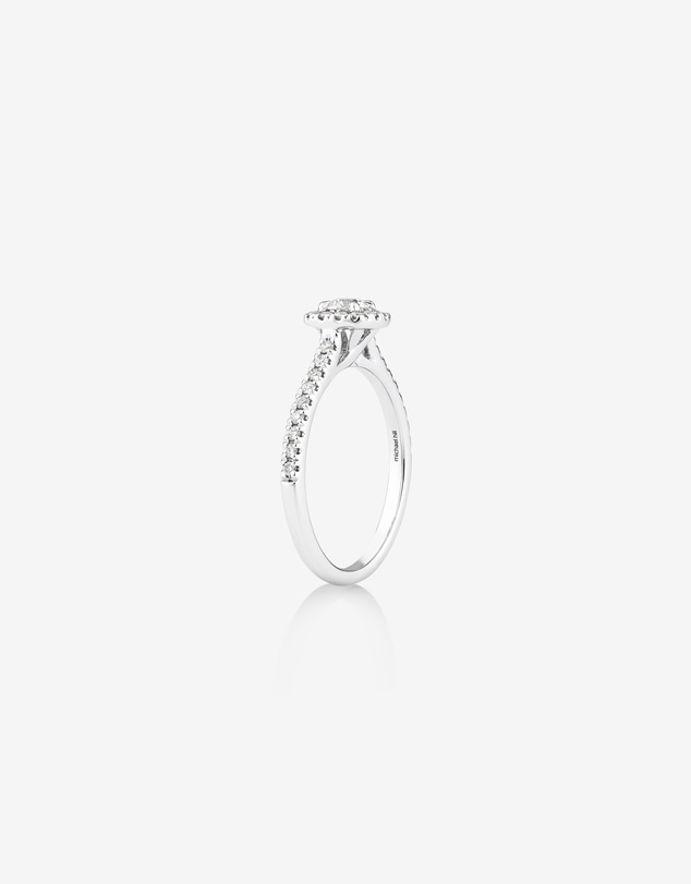 Michael Hill - Engagement Ring with 1/2 Carat TW of Diamonds in 14kt White Gold