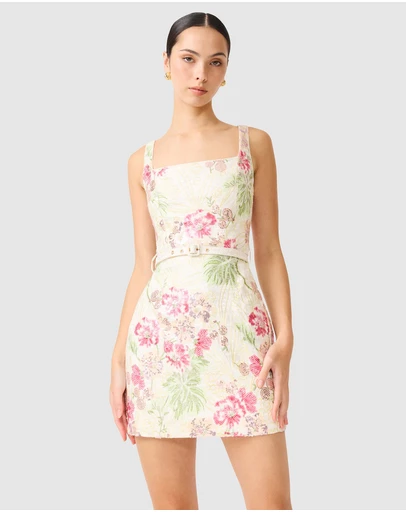 Elliatt - Greta Square Neck Mini Dress