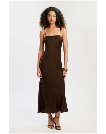 Bardot - Marlo Satin Slip Dress
