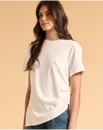 MVN - Rouched Side Tee