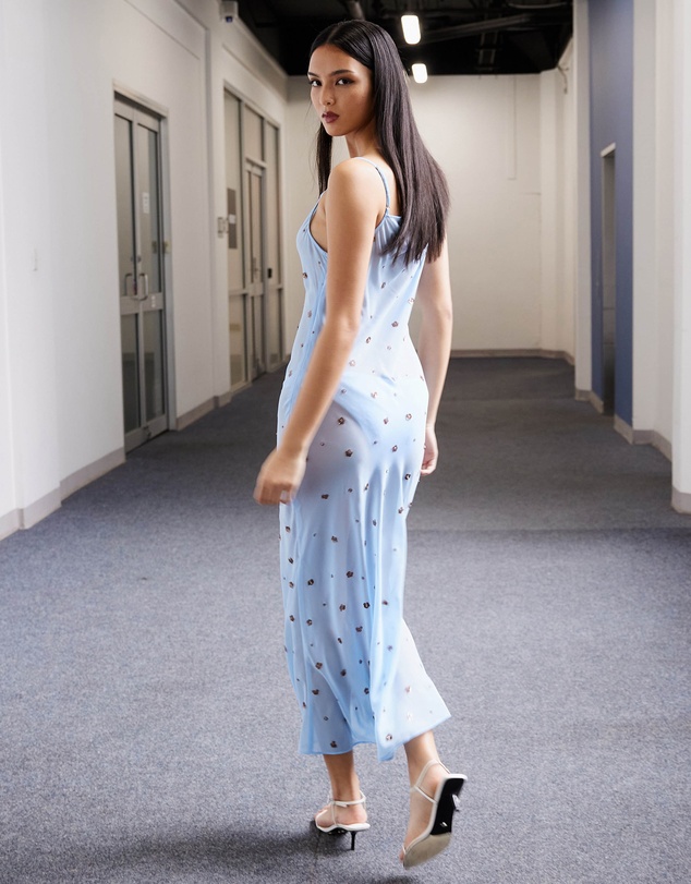 Lover - Amelie Sequin Maxi Dress