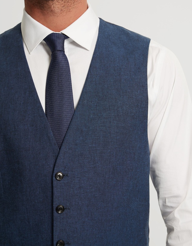 Oxford - Butterworth Linen Blend Waistcoat