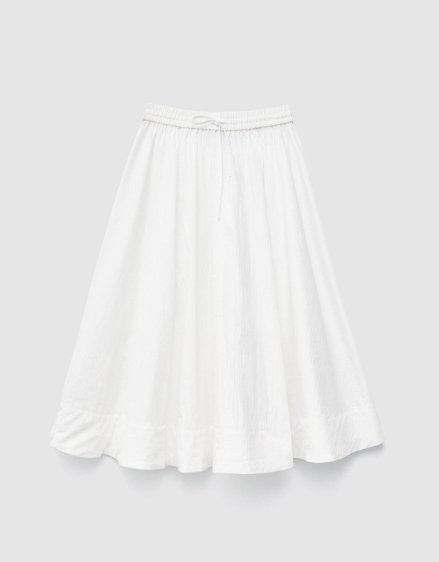 & Other Stories - Gathered Cotton-Blend Maxi Skirt
