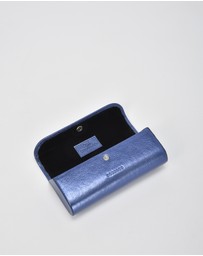 Cobb & Co - Idol Metallic Leather Glasses Case