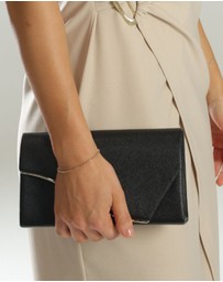 Morgan & Taylor - Jordana Clutch in Black
