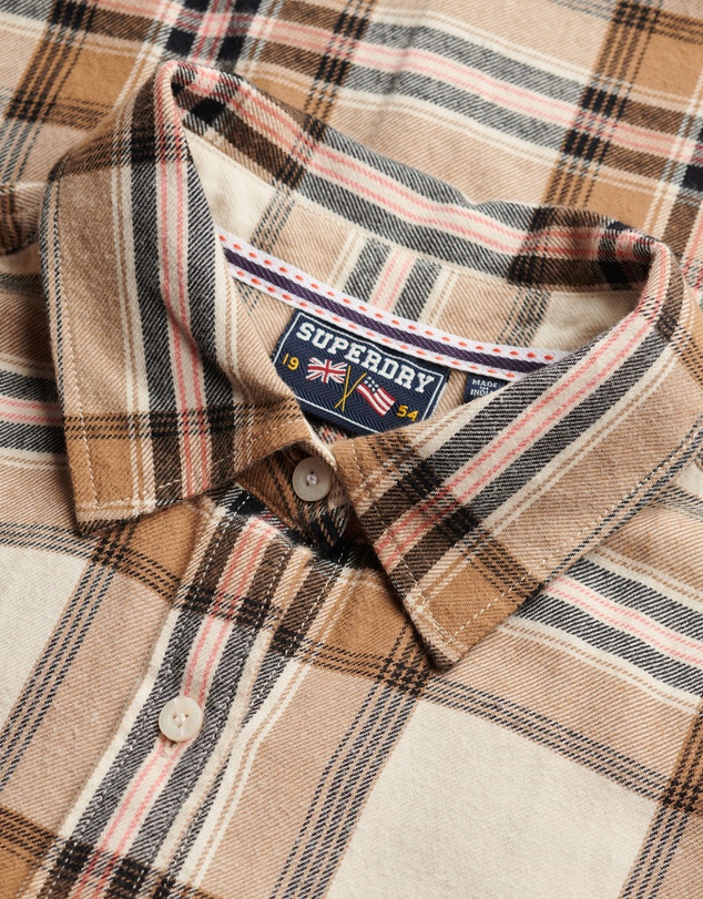 Superdry - Check Flannel Boyfriend Shirt