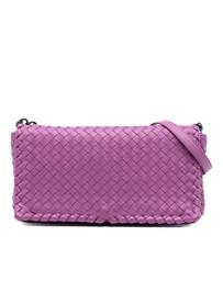Pre-Loved by Azura Reborn - Pre-Loved Nappa Intrecciato Dahlia Clutch Crossbody