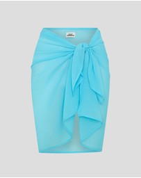 Vacay Swimwear - Catalina Sarong Aqua