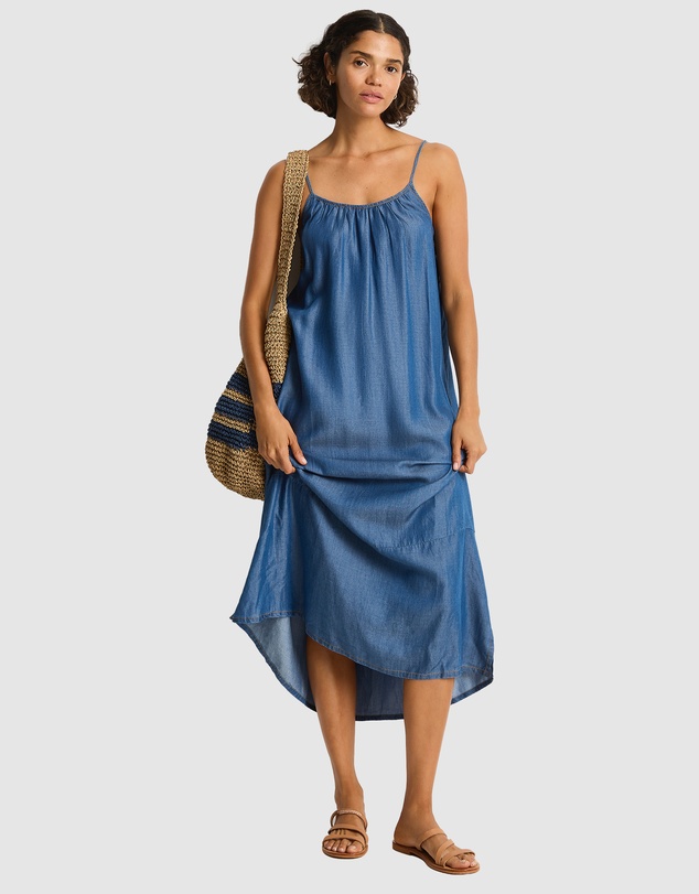 Sea Level Australia - Denim Surf Tie Back Sundress
