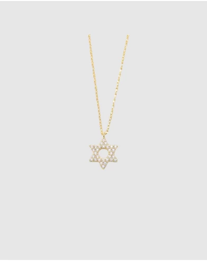 Chuchka - Eliana Mini Magen David Necklace