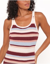 Petal & Pup - Barnes Midi Dress - Multi Stripe
