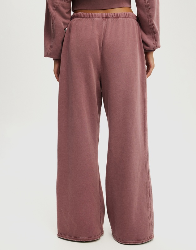 Cotton On Body Active - Active Raw Edge Wide Leg Sweatpants