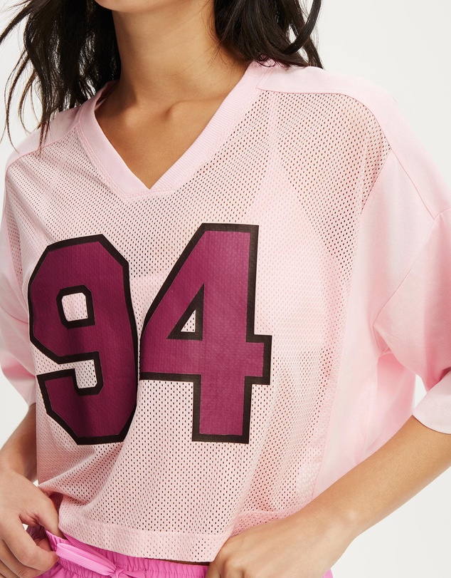 Cotton On Body Active - Active Mesh Cropped Graphic Tee